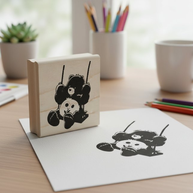 Bear Rubber Stamp (Creator Uploaded)