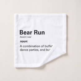 Bear Run Definition Towels