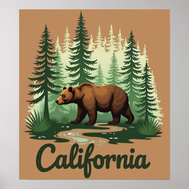 Bear Sanctuary california Poster (Front)