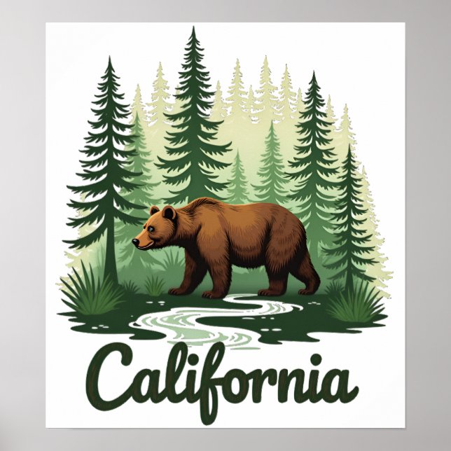 Bear Sanctuary california Poster (Front)