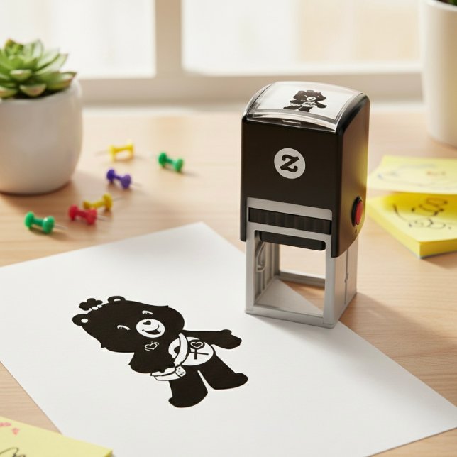 Bear Self-inking Stamp (Creator Uploaded)