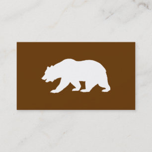 Bear Shape Business Card