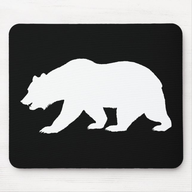 Bear Shape Mouse Mat (Front)