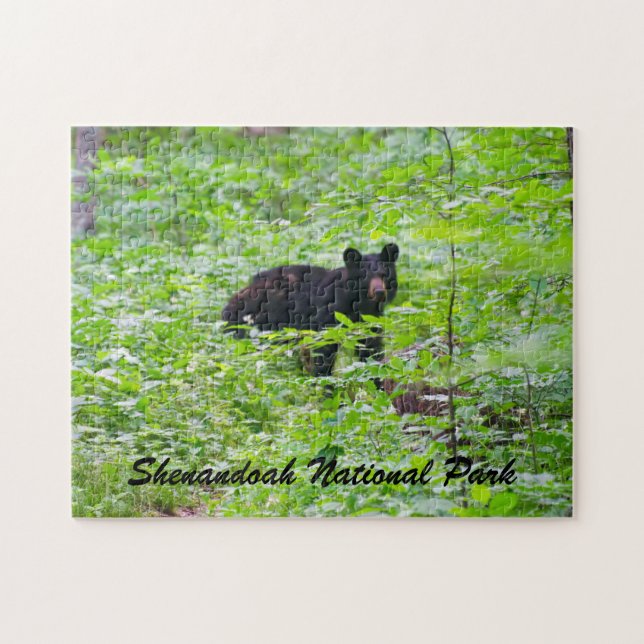 Bear - Shenandoah National Park Jigsaw Puzzle (Horizontal)