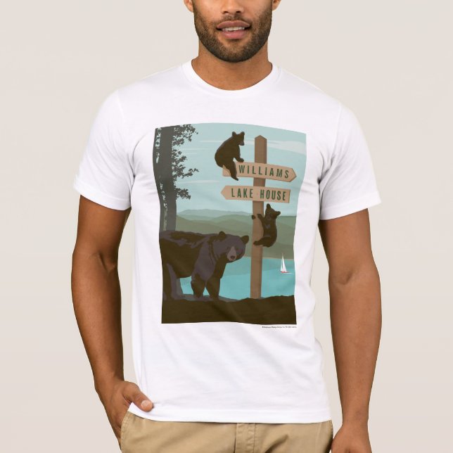 Bear Sign Post T-Shirt (Front)