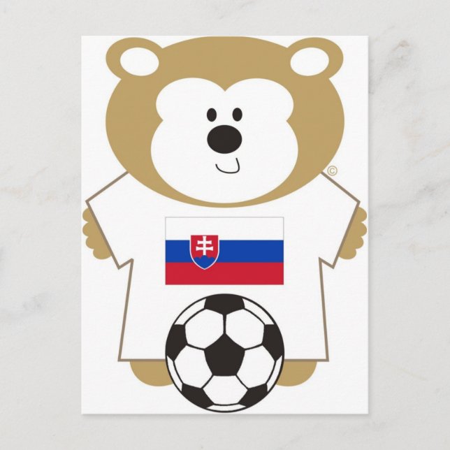 BEAR SLOVAKIA POSTCARD (Front)