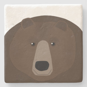 Bear Stone Coaster