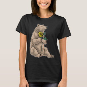 Bear Sunflower T-Shirt