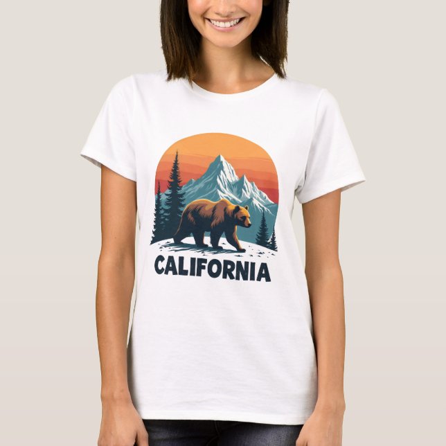 Bear Sunset T-Shirt (Front)