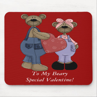 Bear Sweethearts Customisable Mousepad