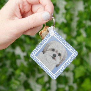 Bear the Malshi Tiled Keychain