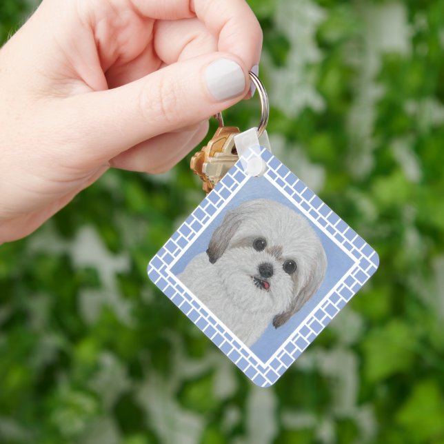 Bear the Malshi Tiled Keychain (Hand)