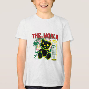 Bear the World – Carry It with Strength and Cutene Tri-Blend Shirt