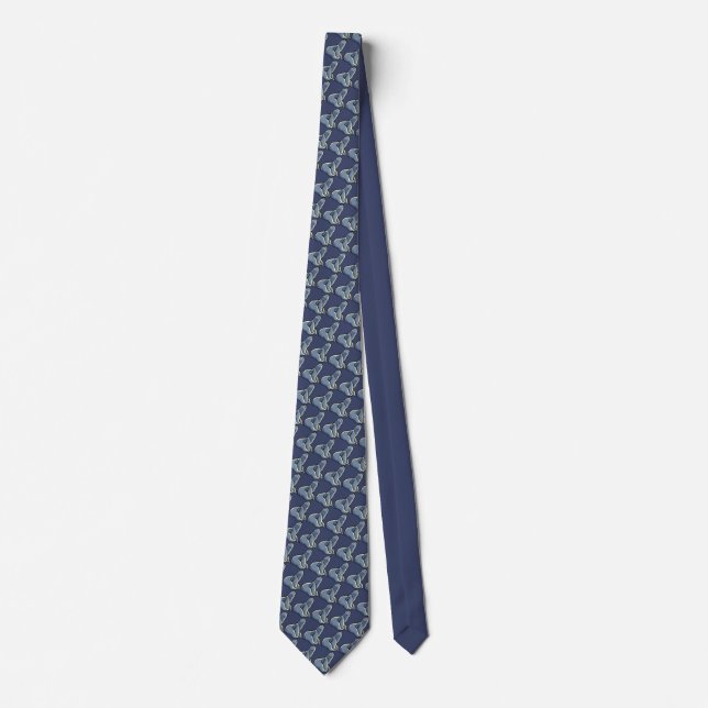 Bear Ties Cute Polar Bear Cub Tie Bear Necktie (Front)