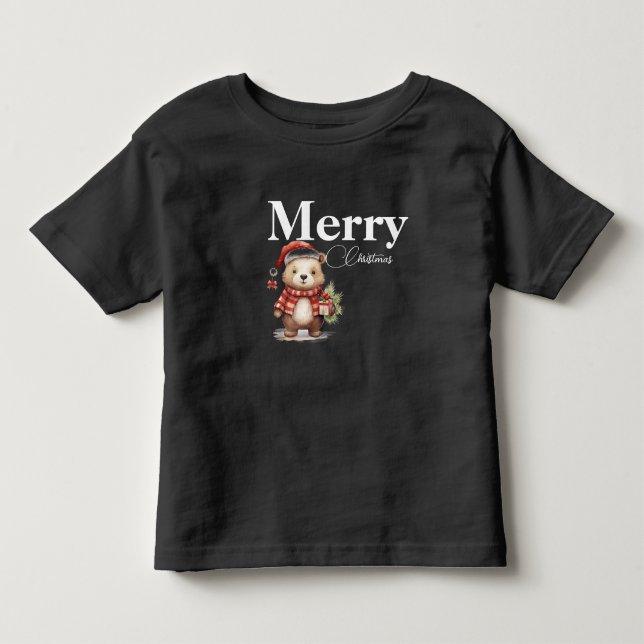 Bear Toddler T-Shirt (Front)