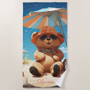 Bear Towels for Fun on Beach and in the Pool