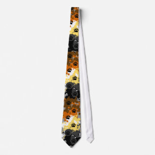 bear tracks tie