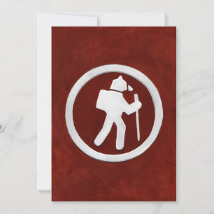 Bear Trail Marker Thank You Card