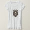 Bear Tshirt with flower crown