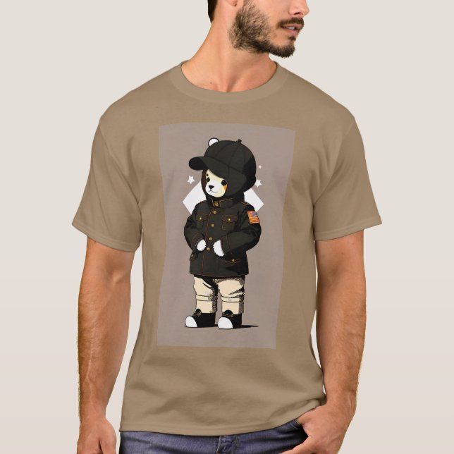 bear-usa T-Shirt (Front)