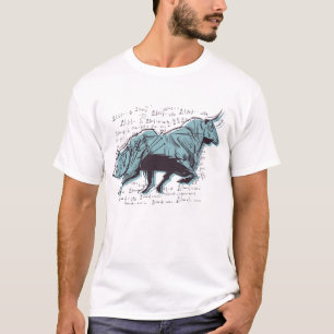 Bear vs Bull Investor Stock Forex Market Trader T-Shirt
