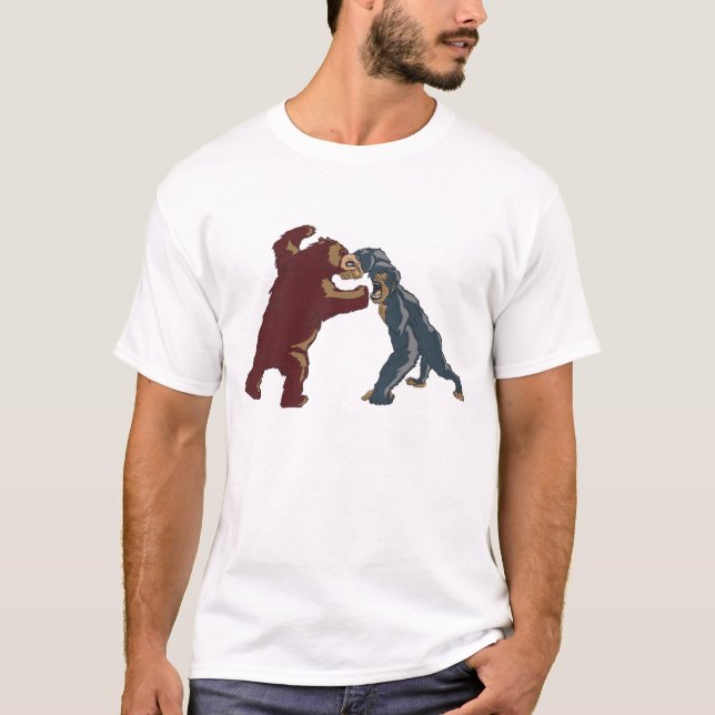 Bear vs Gorilla T-Shirt (Front)