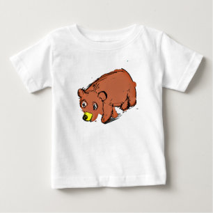 Bear Walking Baby T-Shirt