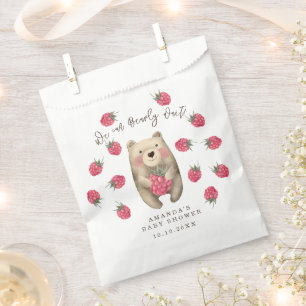 Bear - we can bearly wait baby shower favour bags