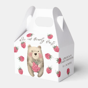 Bear - we can bearly wait baby shower favour box