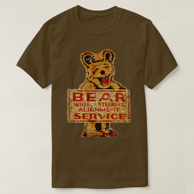 Bear Wheel T-Shirt (Design Front)