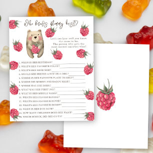 Bear - Who knows mummy best