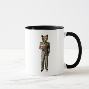 Bear with Cocktail Mug