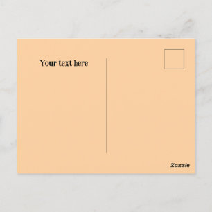 Bear with flowers. Customizable Postcard