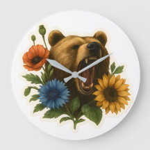 Bear with Flowers