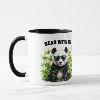 Bear With Me Panda Shades Pun – ELGIS Mug