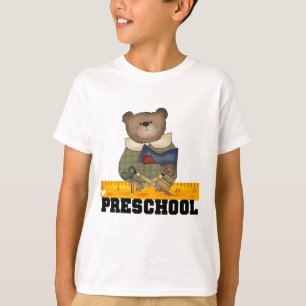 Bear with Ruler Preschool Tshirts and Gifts