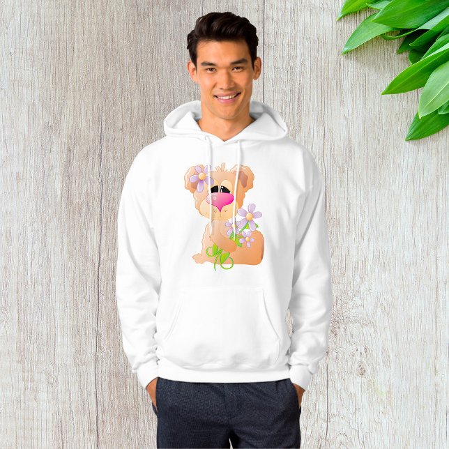 Bear With Sunshine Flowers Hoodie (Creator Uploaded)