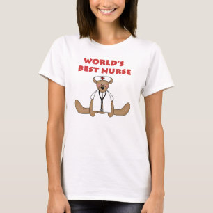 Bear World's Best Nurse T-shirts and Gifts