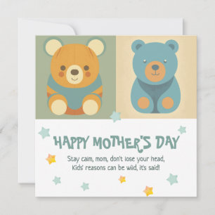 Bear-y Crazy Love: Mother's Day Card
