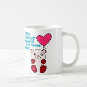 Bear-y love -valentine's coffee mug
