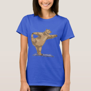 Bear Yoga Yoga mat T-Shirt