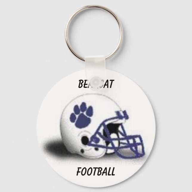 Bearcat Football Keychain (Front)