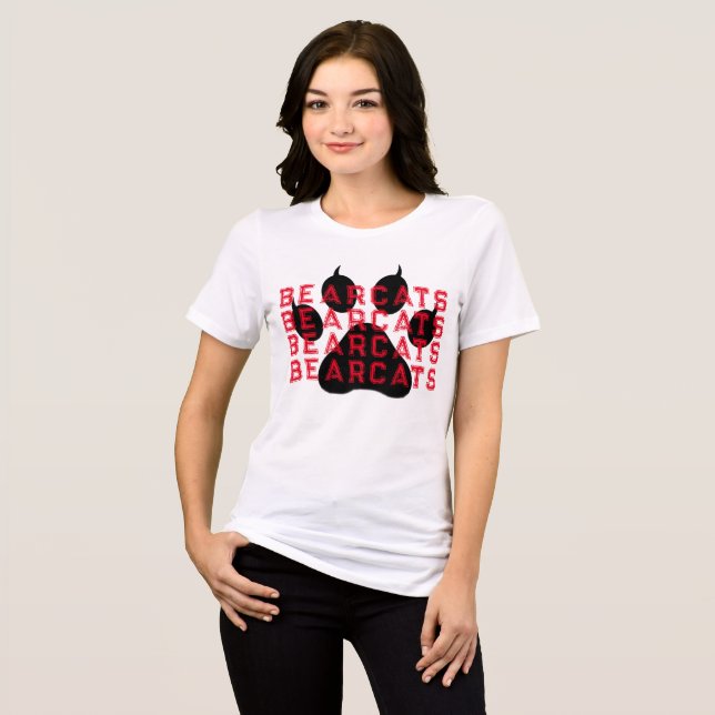 BEARCATS BEARCATS BEARCATS Tri-Blend SHIRT (Front Full)