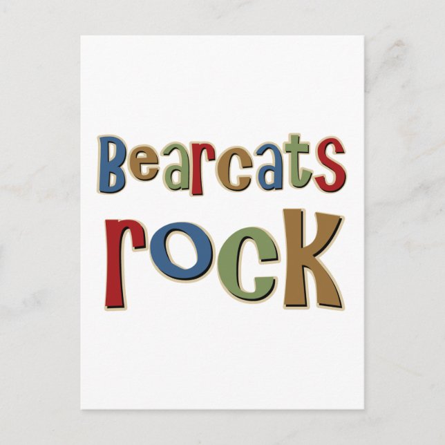 Bearcats Rock Postcard (Front)
