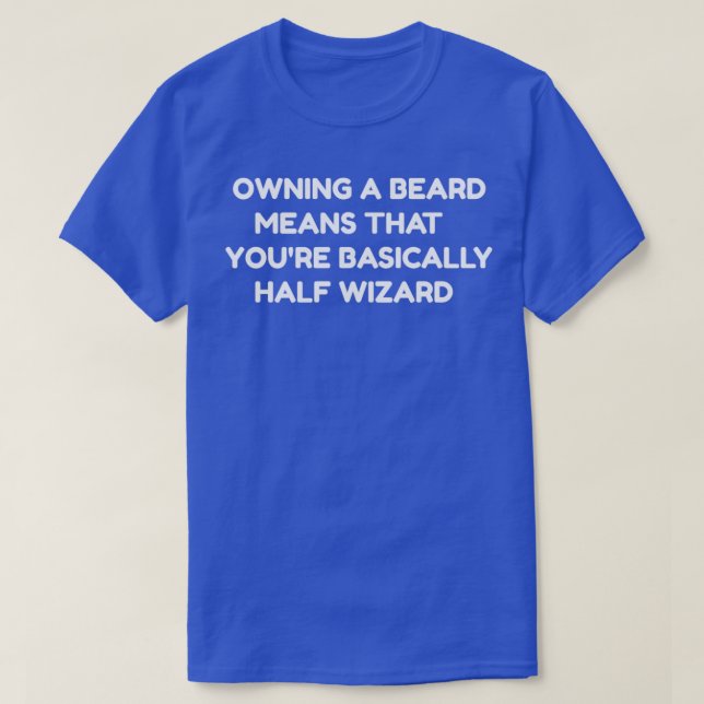 Beard 1 T-Shirt (Design Front)