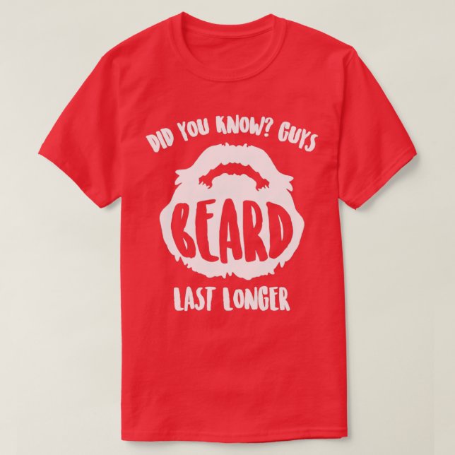 Beard bearded beard bearded gift 5 T-Shirt (Design Front)
