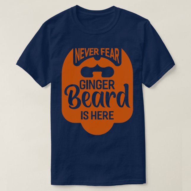 Beard Bearded Collie Moustache Facial Hair Gift 18 T-Shirt (Design Front)