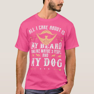 Beard Bearded Collie Moustache Facial Hair Gift 24 T-Shirt