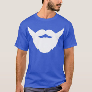 Beard Face Mask Funny Face Mask T-Shirt