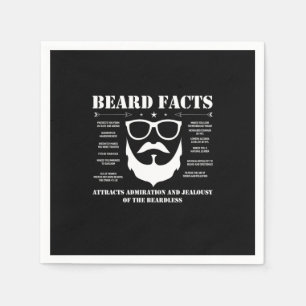 Beard Facts Napkin
